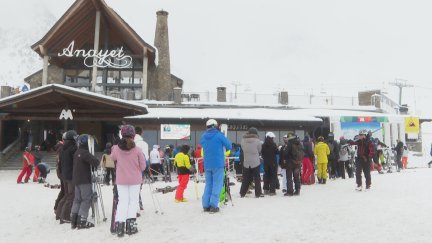 Estación de Formigal-Panticosa este sábado.