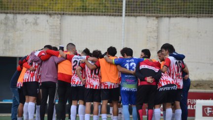 Imagen de los jugadores del Illueca. Foto: Illueca CF