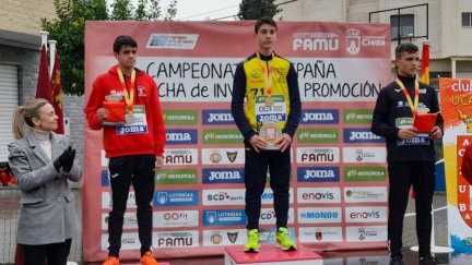 Pablo Zarate campeón de España de marcha de invierno