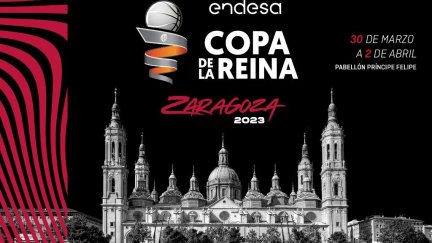 Zaragoza acogerá desde el 30 de marzo la Copa de la Reina de baloncesto.