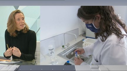 Lucía Soriano, directora del CITA, este martes en el plató de Buenos Días Aragón.
