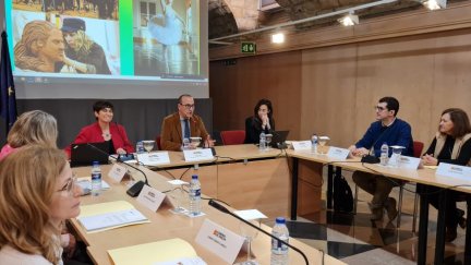 El consejero de Educación, Felipe Faci, ha presidido este miércoles la primera reunión del Consejo Aragonés de Enseñanzas Artísticas. / Gobierno de Aragón.