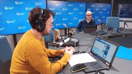 Juan Coll, director de Transformación Digital de Sanidad del Gobierno de Aragón, en los estudios de Aragón Radio.