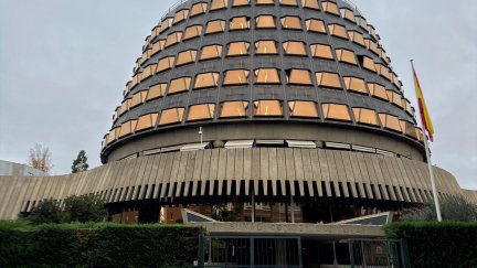 Fachada del edificio del Tribunal Constitucional de España. / EP.
