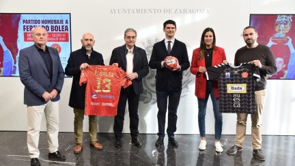 El partido homenaje a Fernando Bolea ha sido presentado este jueves.