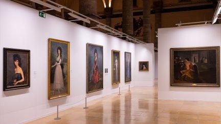 Imagen de la exposición “Zuloaga, Goya y Aragón: la fuerza del carácter”. / Miguel G. García - Europa Press.