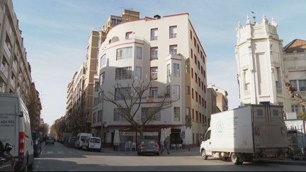 En el barrio de San Lorenzo de Huesca hay edificios que fueron construidos entre 1888 y principios de la década de los 70 del pasado siglo.