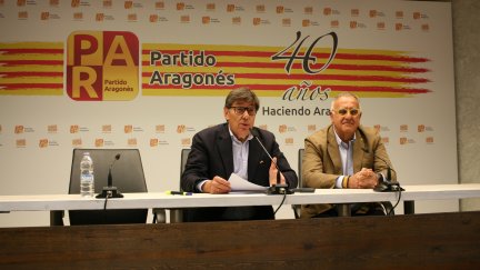 Arturo Aliaga y Clemente Sánchez-Garnica. / Europa Press