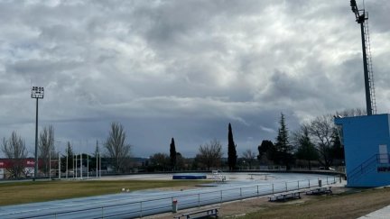 Las pistas de atletismo de la ciudad de Huesca. / Europa Press