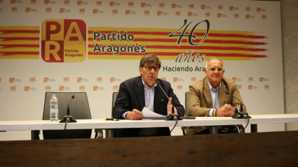 Arturo Aliaga y Clemente Sánchez-Garnica. / Europa Press.