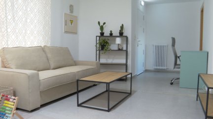 El nuevo Centro de Emergencias para Víctimas de la Violencia de Género en Zaragoza.