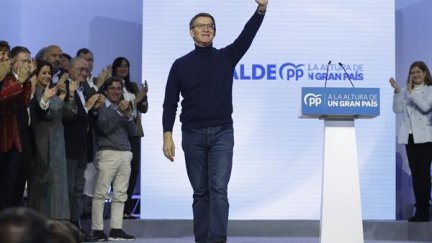 El presidente del Partido Popular (PP), Alberto Núñez Feijoó. / EFE