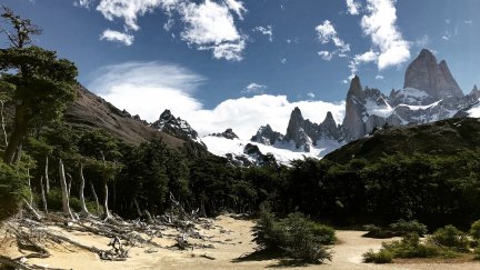 Montaña Fitz Roy, en la Patagonia argentina. / Pixabay.