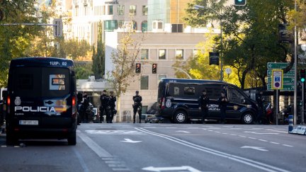 Agentes de la Policía Nacional en Madrid. / Europa Press