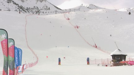 Campeonato infantil de esquí alpino