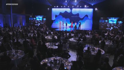 Escenario de los Premios Feroz en 2022