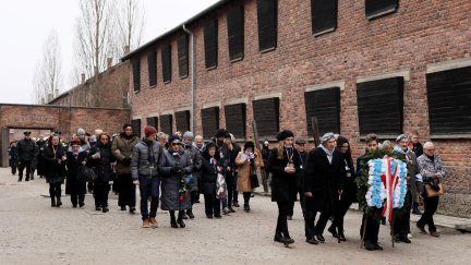 78 aniversario de la liberación del campo de concentración de Auschwitz. / Efe
