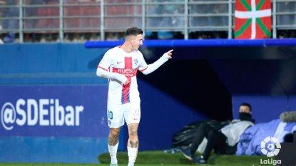 Dani Escriche durante un partido esta temporada