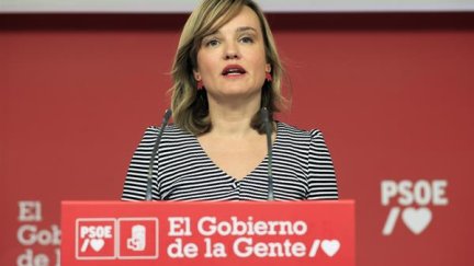 La portavoz del PSOE, Pilar Alegría, ha anunciado la reforma este lunes. / EFE