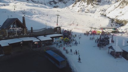 Zona de Anayet en la estación de Aramón Formigal.