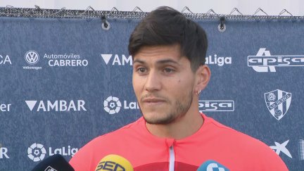 Cristian Salvador en rueda de prensa.
