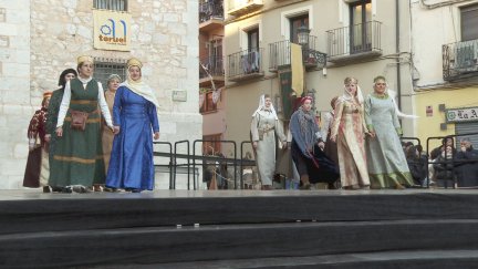 Representación de las Bodas de Isabel en Teruel.