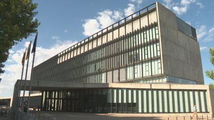 Sede del Palacio de Justicia de Huesca.