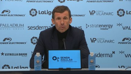 Cuco Ziganda, durante su comparecencia de este domingo.
