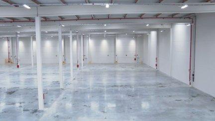 Interior de la nueva nave inaugurada este lunes en Plaza