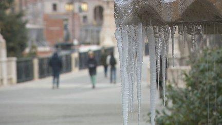 Carámbanos en Teruel