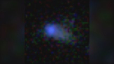 Imagen de una de las galaxias descubiertas por el CEFCA