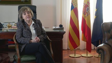 Asunción Losada, primera Fiscal Superior de Aragón.
