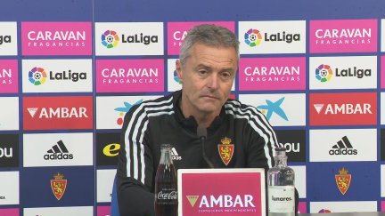 Fran Escribá durante la rueda de prensa.