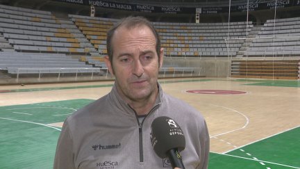 José Francisco Nolasco, entrenador del Bada Huesca.