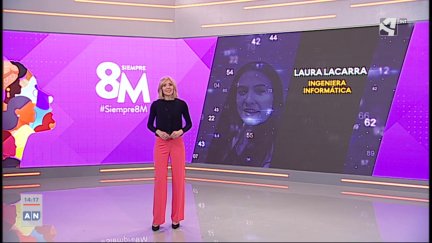 Laura Lacarra, ingeniera informática