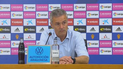Fran Escribá, durante su comparecencia de este domingo.