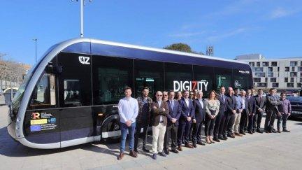 Nuevo autobús inteligente, en pruebas en Zaragoza. / Ayuntamiento de Zaragoza