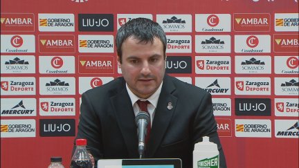 Carlos Cantero, durante su comparecencia de este domingo.