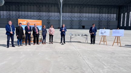 Esta nueva instalación supondrá unos 150 nuevos puestos de empleo. / Gobierno de Aragón.