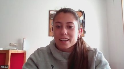 Alba Alpín entrevista por Aragón Deporte