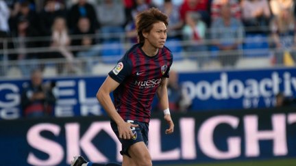 Kento Hashimoto, en un partido de esta temporada.