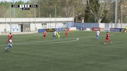 Lance del partido. Foto: Aragón Deporte
