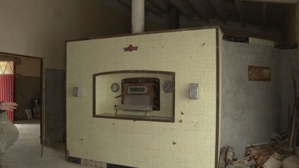 Horno de la futura panadería de Fayón