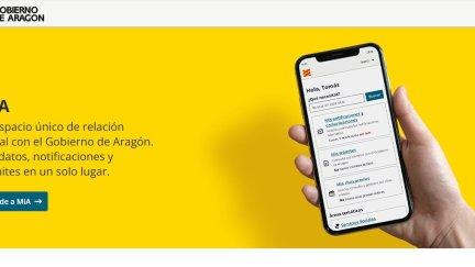 'MiA' ha sido desarrollada por el equipo de Servicios Digitales de Aragón (SDA).