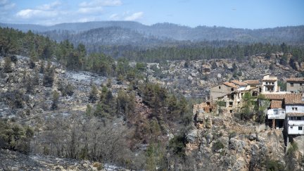 El incendio ha afectado ya a unas 4.300 hectáreas. / Lorena Sopêna-Europa Press