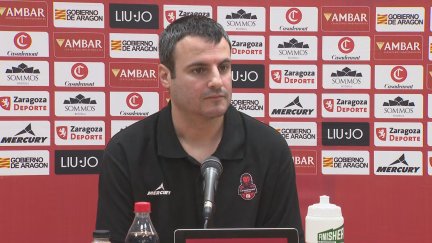 Carlos Cantero durante la rueda de prensa.
