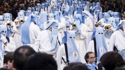La Hermandad de Cristo Resucitado es una de las que lleva tercerol. /José Antonio Flores.