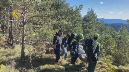 Imagen de archivo del hallazgo del cadáver el pasado 29 de marzo. / Guardia Civil