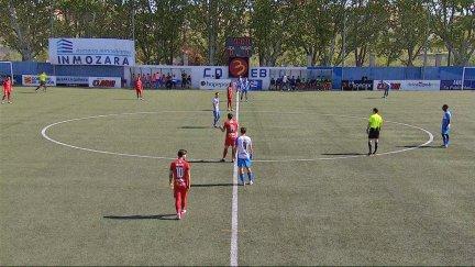 Imagen del anterior CD Ebro - CD Teruel . Foto: Aragón Deporte