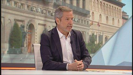 Daniel Pérez Calvo durante su entrevista en Buenos Días Aragón.